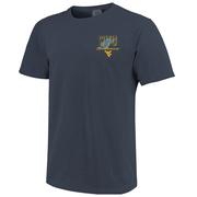 West Virginia Two Tone Mascot State Comfort Colors Tee